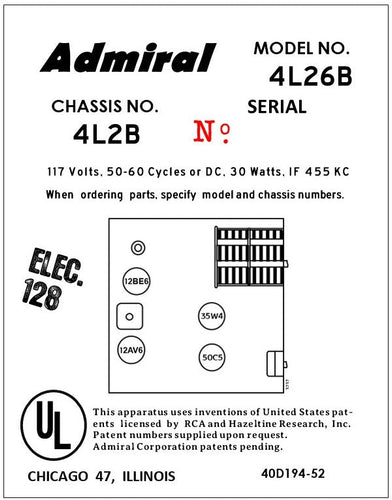 ADMIRAL-4L26B