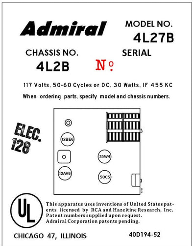 ADMIRAL-4L27B