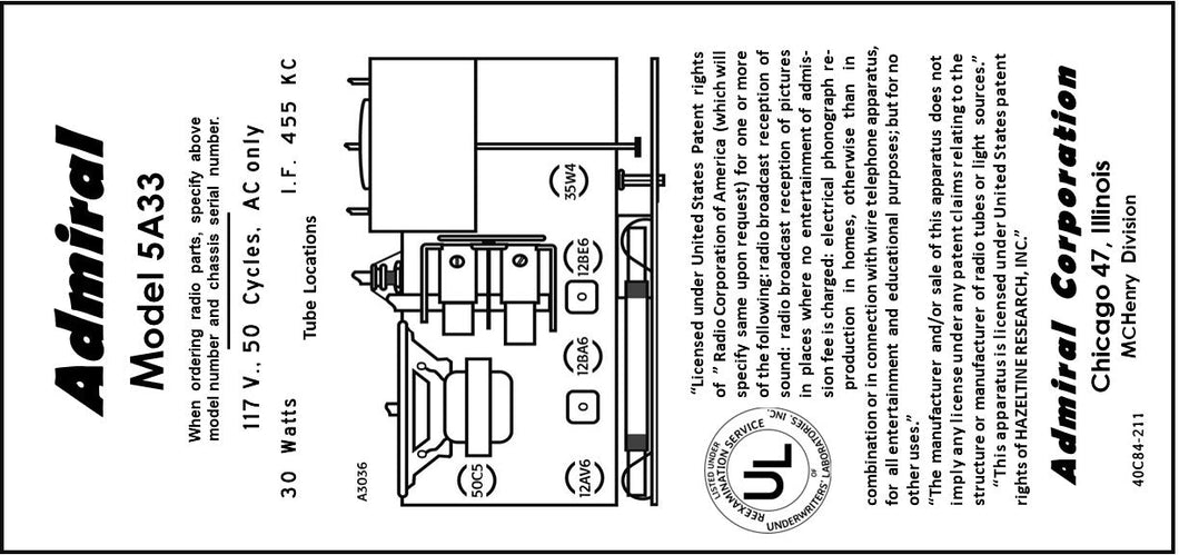 ADMIRAL-5A33-15