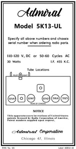 ADMIRAL-5K13-UL