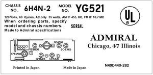 ADMIRAL-YG521