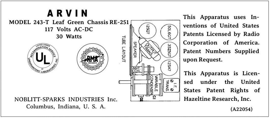 ARVIN-243T