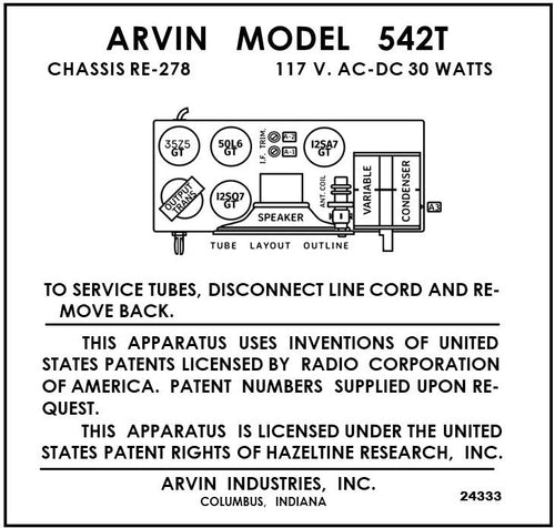 ARVIN-542T