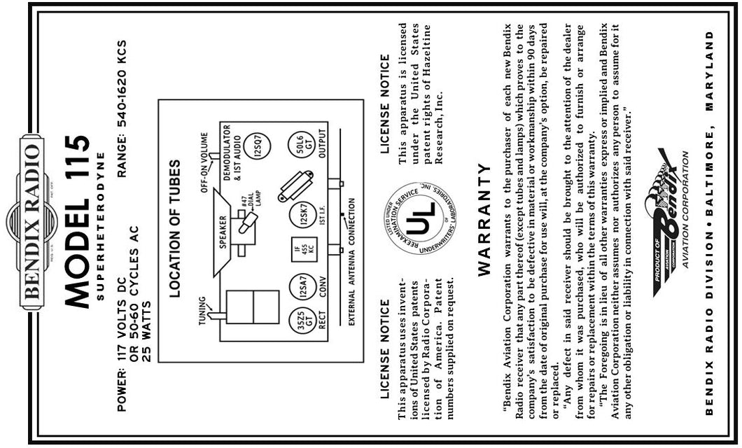 BENDIX-115