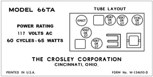 CROSLEY-66TA