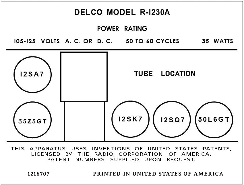 DELCO-R1230A