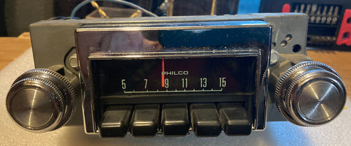 1970/71 Torino Fairlane AM radio with FM/Bluetooth