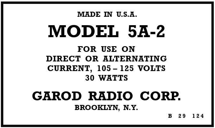 GAROD-5A2