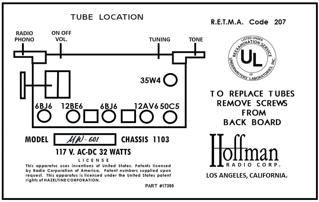 HOFFMAN-MW601