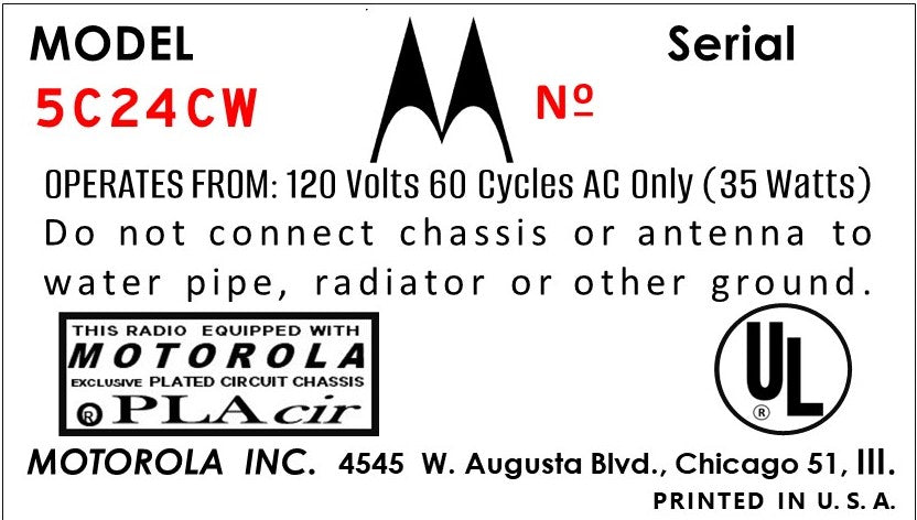 MOTOROLA-5C24CW