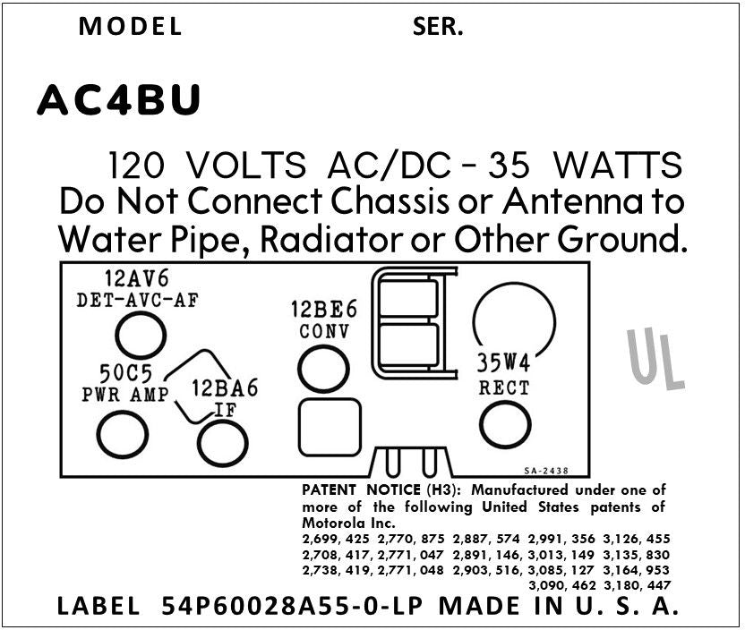 MOTOROLA-AC4BU