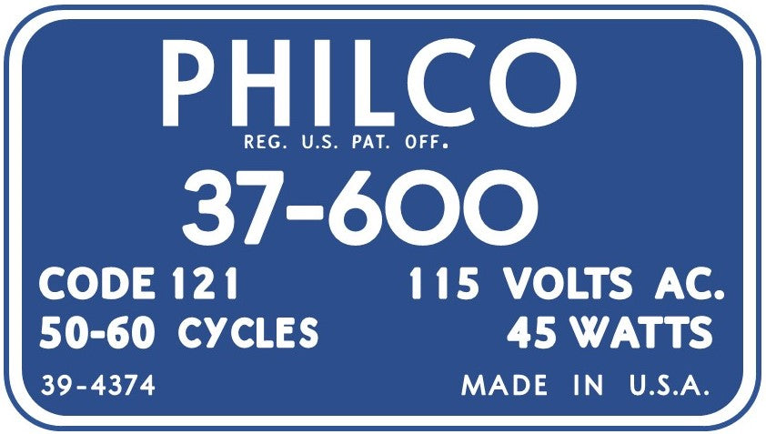 PHILCO-37-600-BLUE