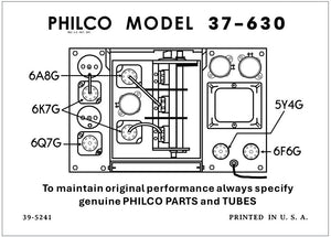 PHILCO-37-630