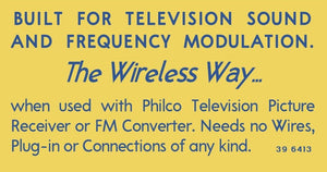 PHILCO-41-603_604_605_607-WIRELESS-WAY