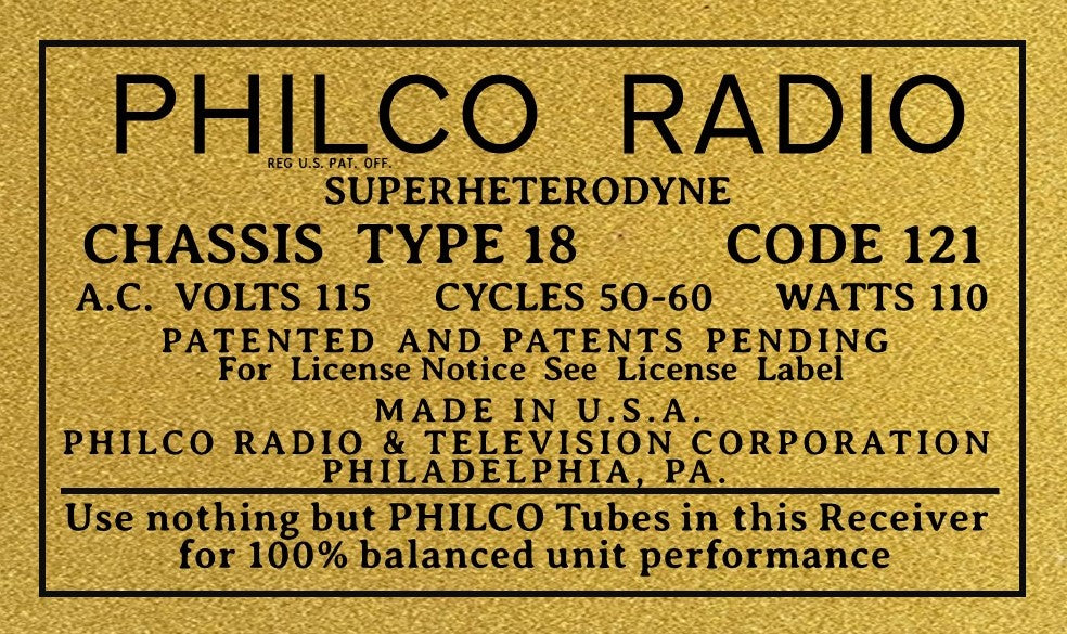 PHILCO-18-GOLD