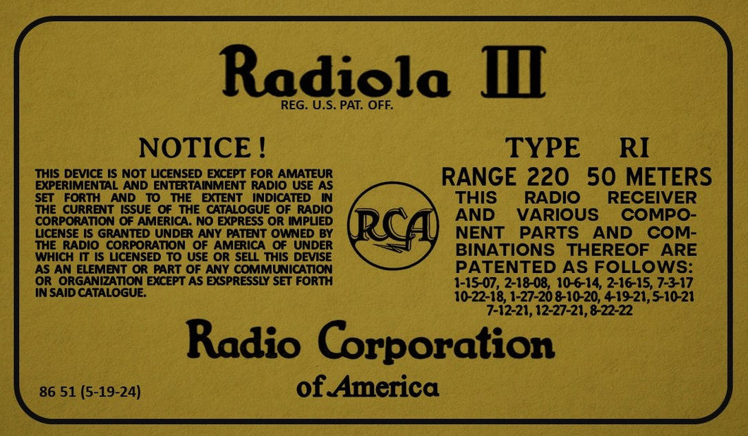 RADIOLA-111