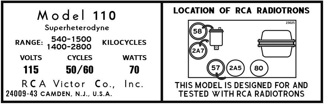 RCA-110