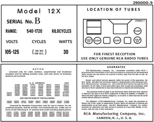 RCA-12X