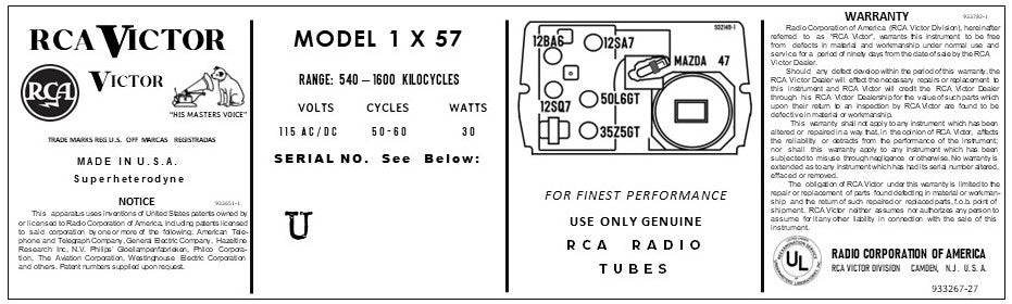 RCA-1X57-CH-1104B