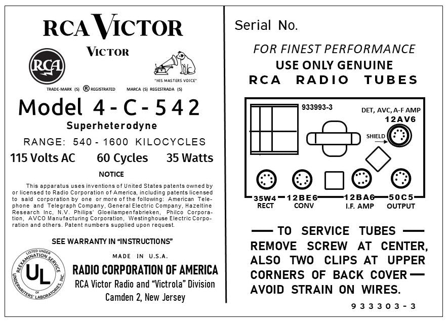 RCA-4C542