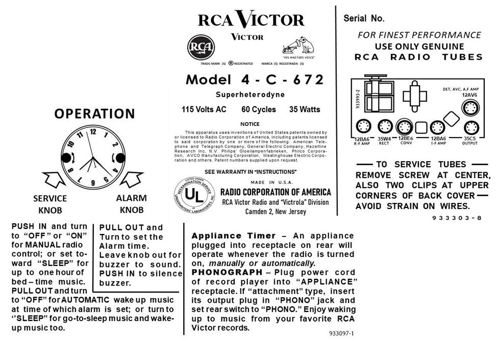 RCA-4C672