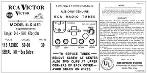 RCA-4X551