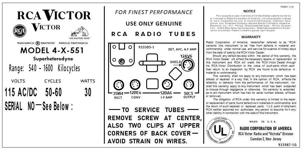 RCA-4X551