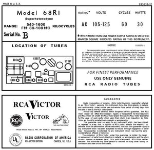 RCA-68R1