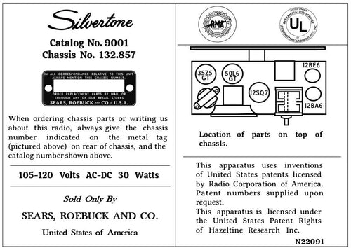 SIVERTONE-9001