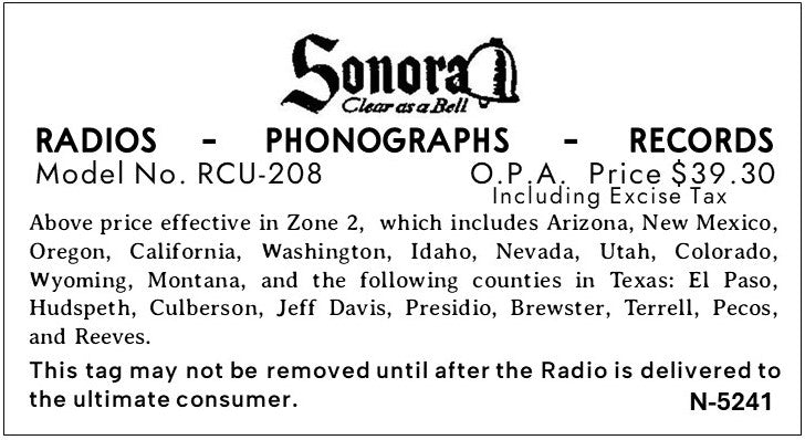 SONORA-RCU-208_-PRICING