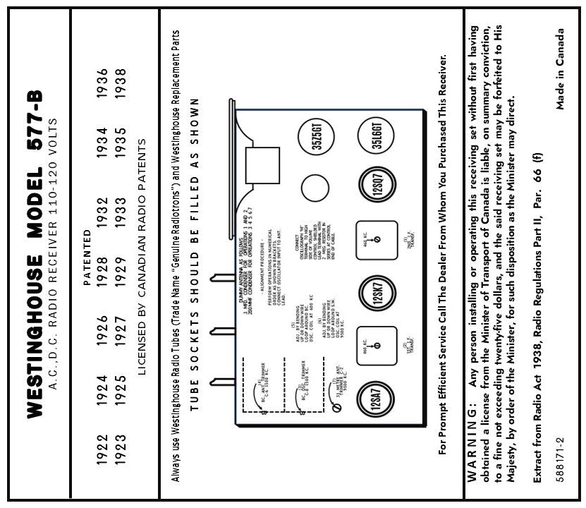 WESTINGHOUSE-577-B