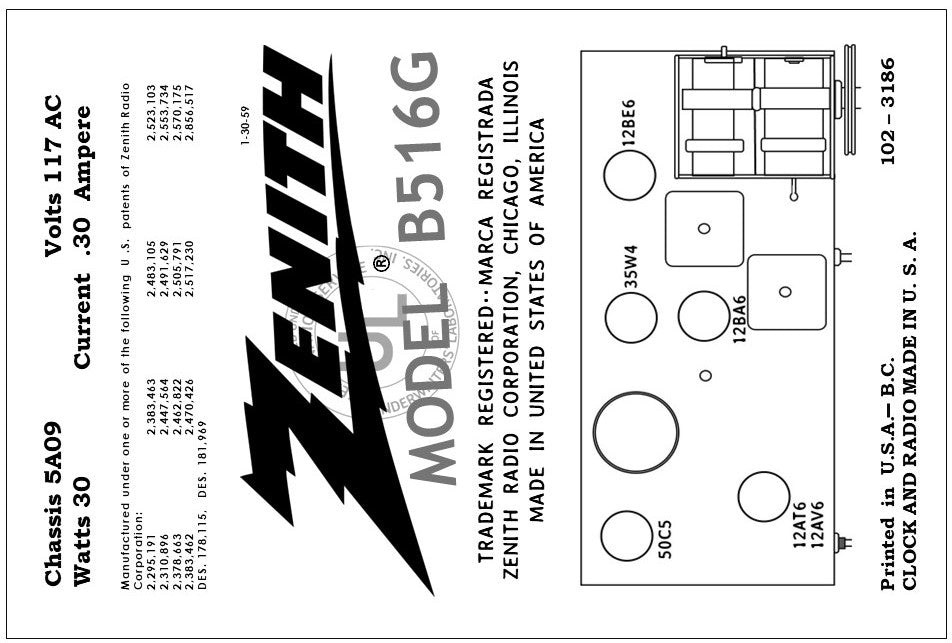 ZENITH-B516G